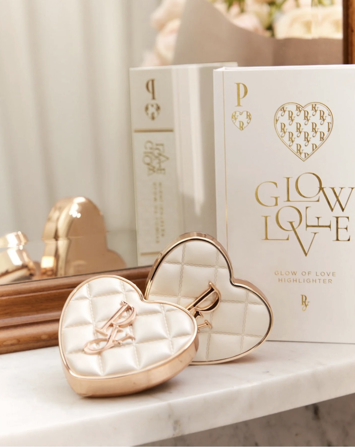 グロウオブラブハイライター/Peony/パウダーハイライトを使ったクチコミ（1枚目）