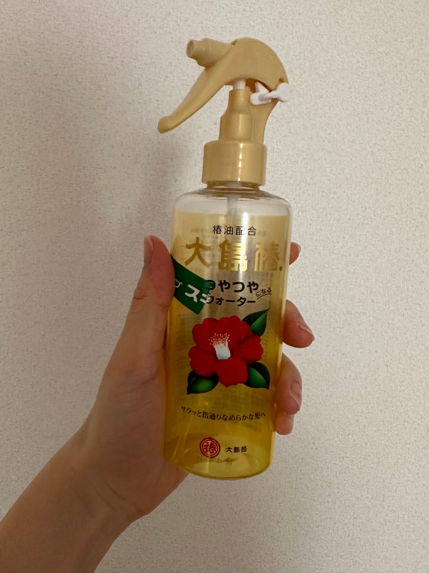 ヘアウォーター/大島椿/プレスタイリング・寝ぐせ直しを使ったクチコミ(1枚目)
