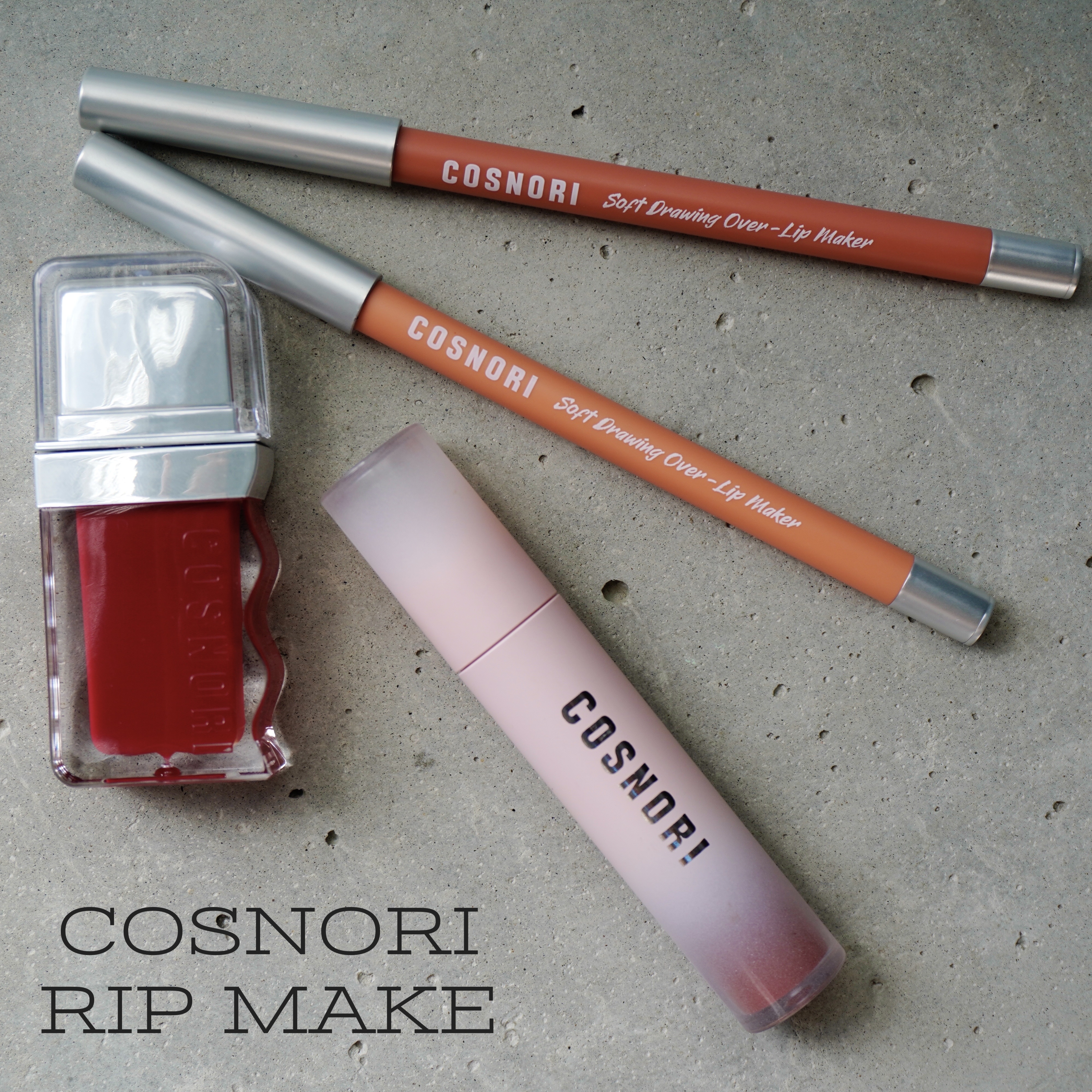 コスノリ ウォーターブラーリーティント 04 オーブ マティーニ/COSNORI/リップティントを使ったクチコミ（1枚目）