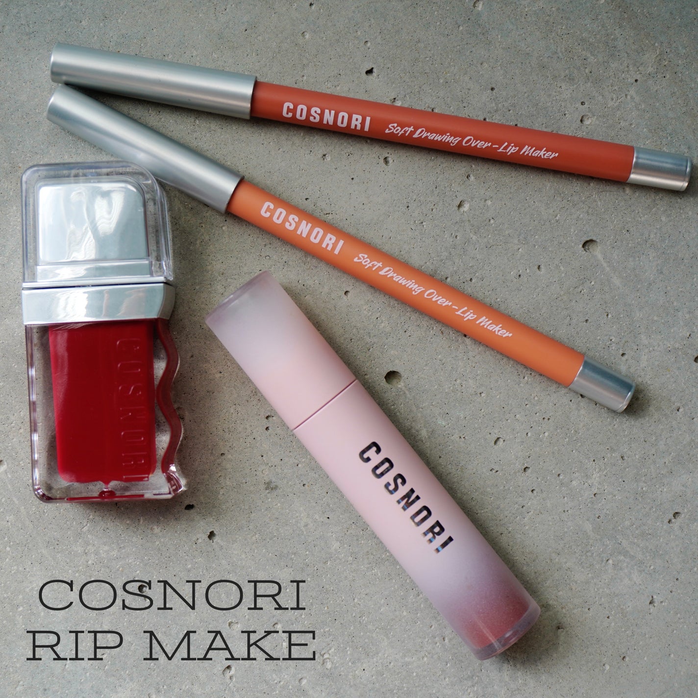 コスノリ ウォーターブラーリーティント/COSNORI/リップティントを使ったクチコミ(1枚目)