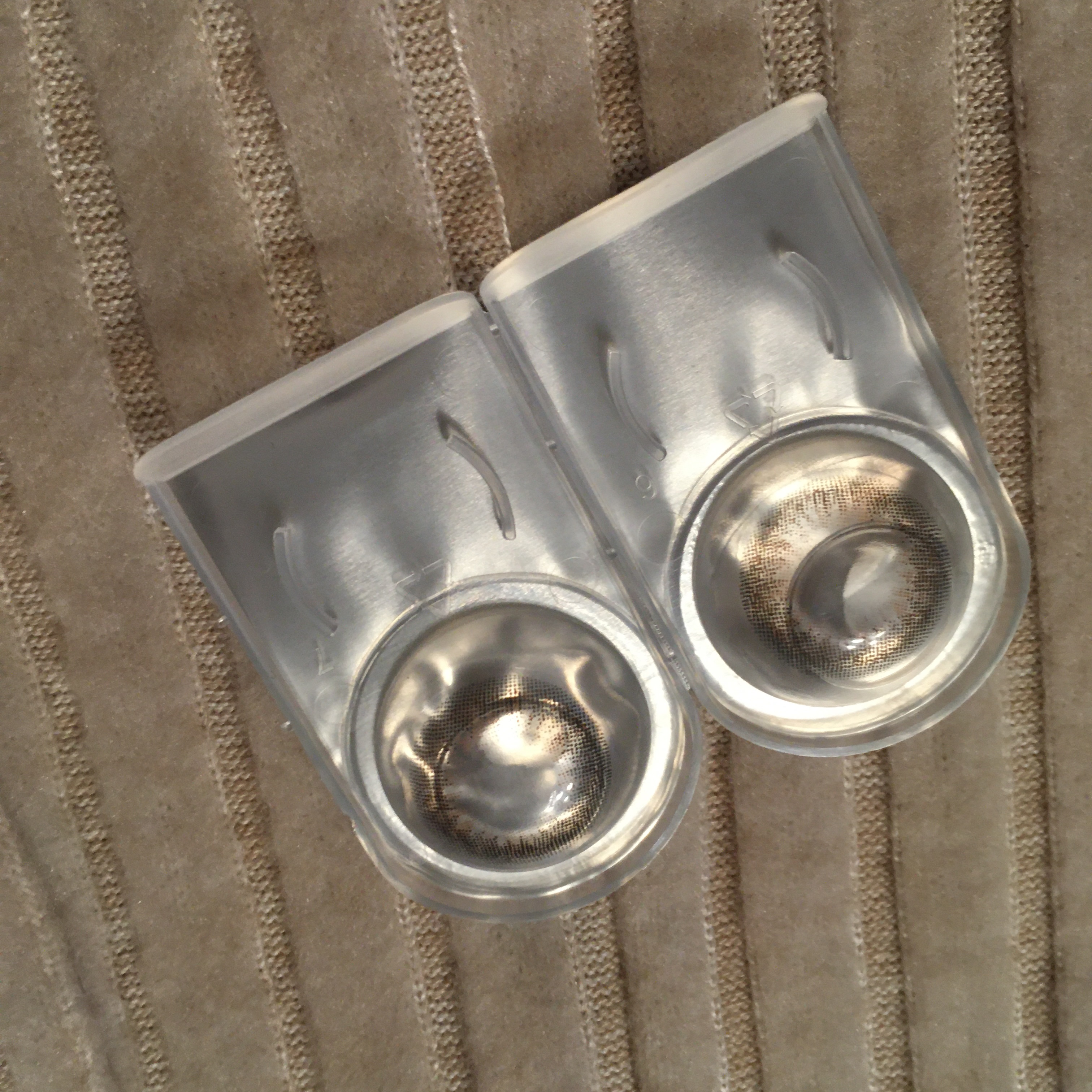 HoneyDrops 1day 15.0mm メロウショコラ/HONEY DROPS/ワンデー（１DAY）カラコンを使ったクチコミ（1枚目）