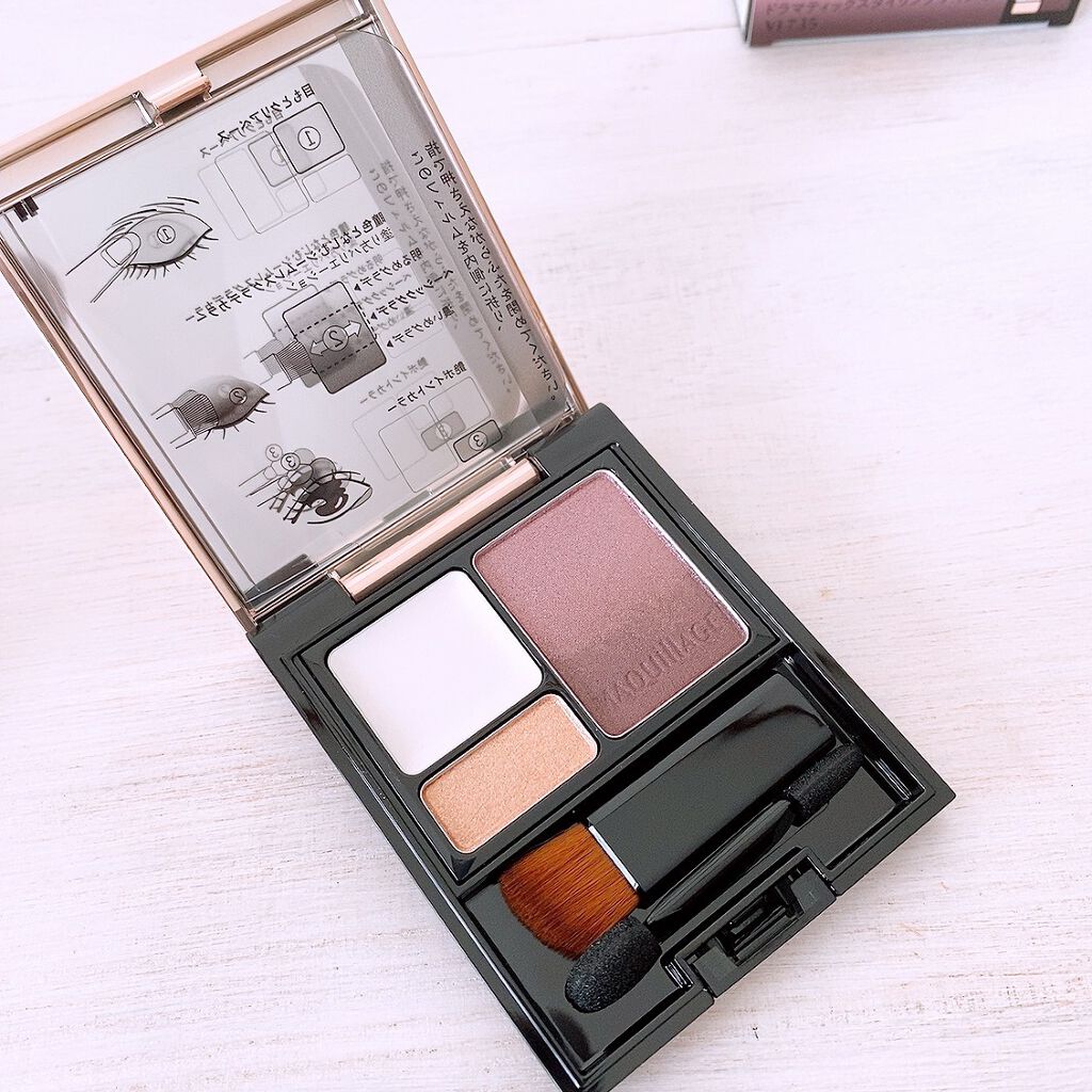 ドラマティックスタイリングアイズS/マキアージュ/アイシャドウパレットを使ったクチコミ(1枚目)