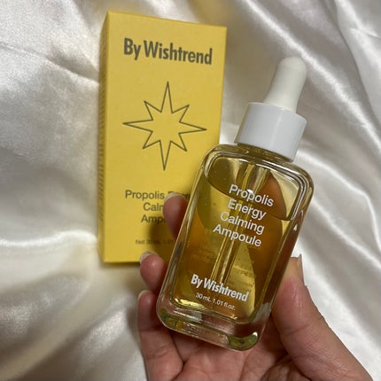 プロポリスエナジーカーミングアンプル/By Wishtrend/美容液を使ったクチコミ(5枚目)