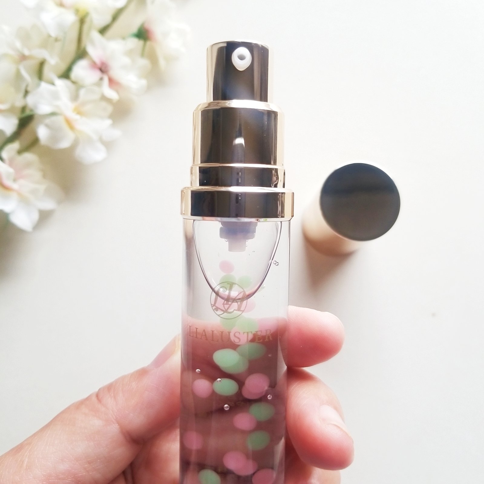 レチノール×シカ バウンスボールセラム/LIALUSTER/美容液を使ったクチコミ（3枚目）