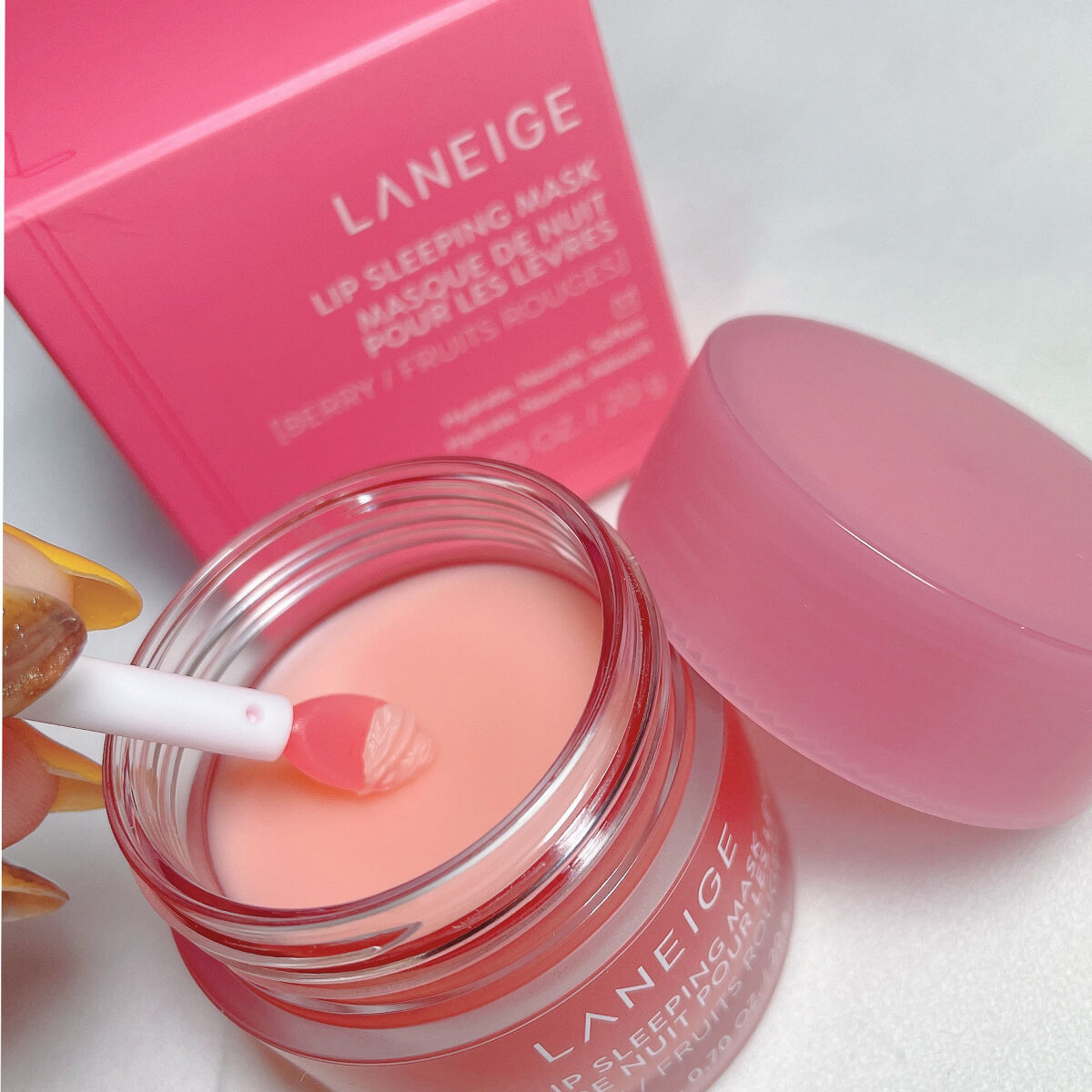 リップスリーピングマスク/LANEIGE/リップバームを使ったクチコミ（2枚目）