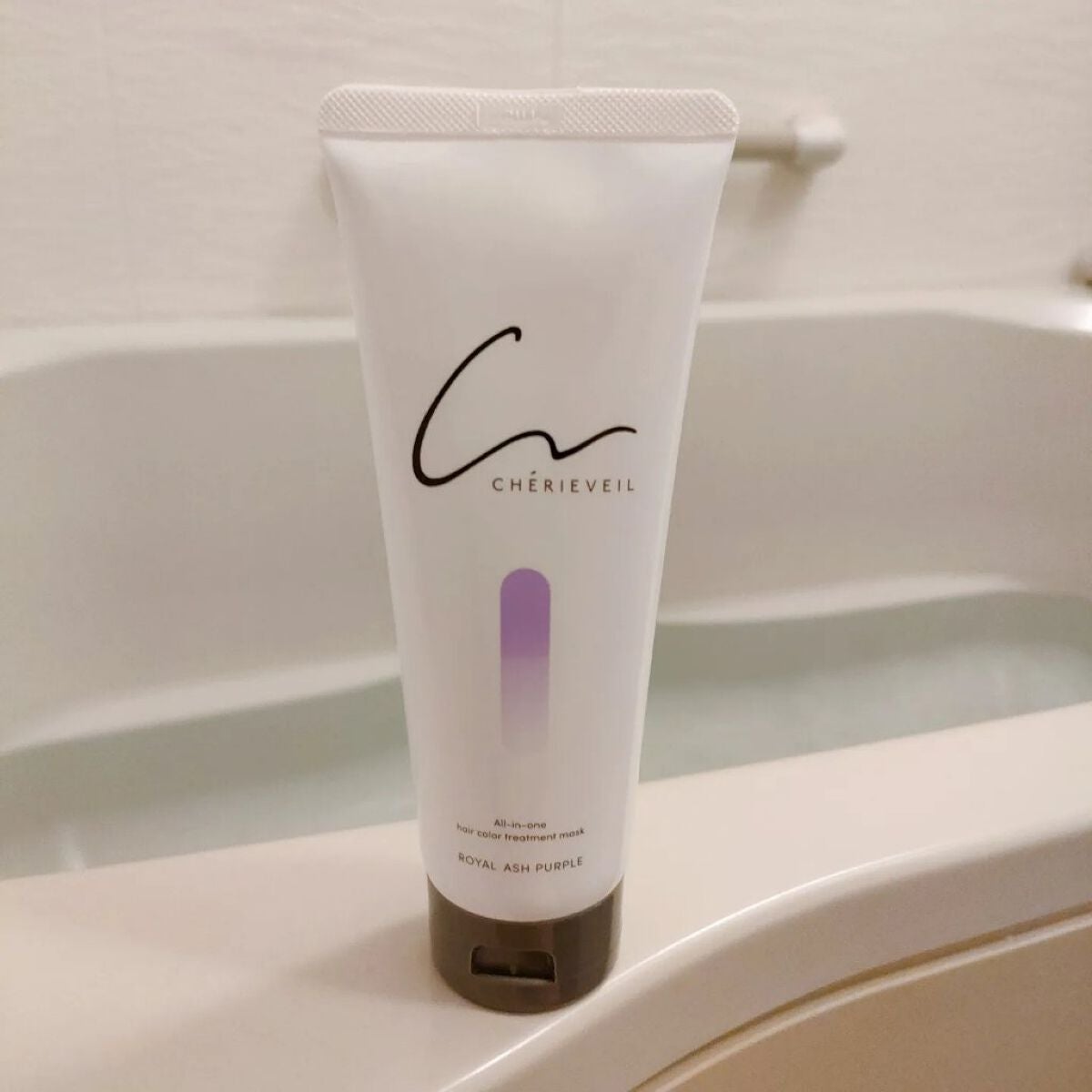オールインワンヘアパック/シェリーヴェール/ヘアカラーを使ったクチコミ(1枚目)