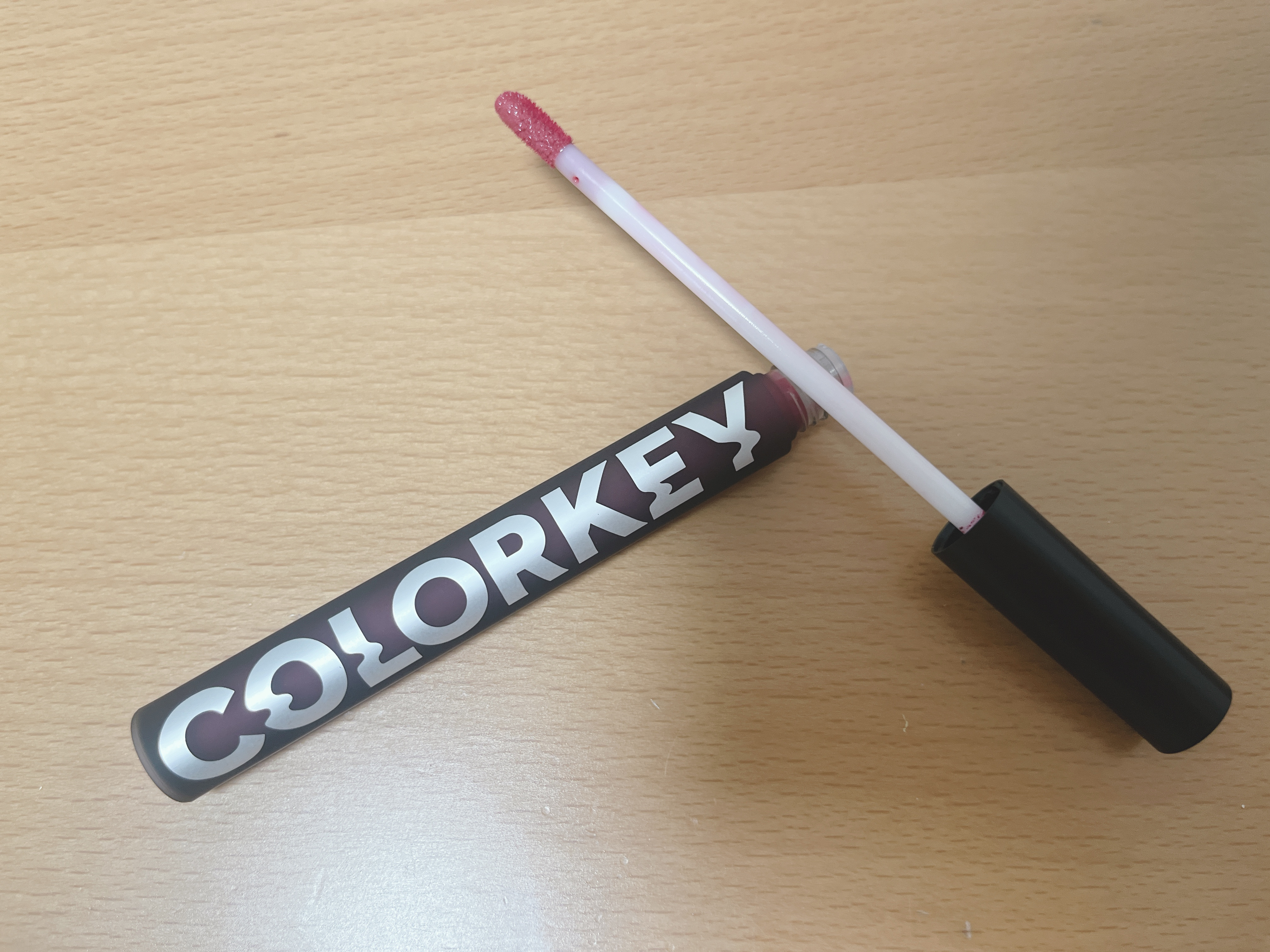 シャインミラーティント/COLORKEY/リップティントを使ったクチコミ（2枚目）