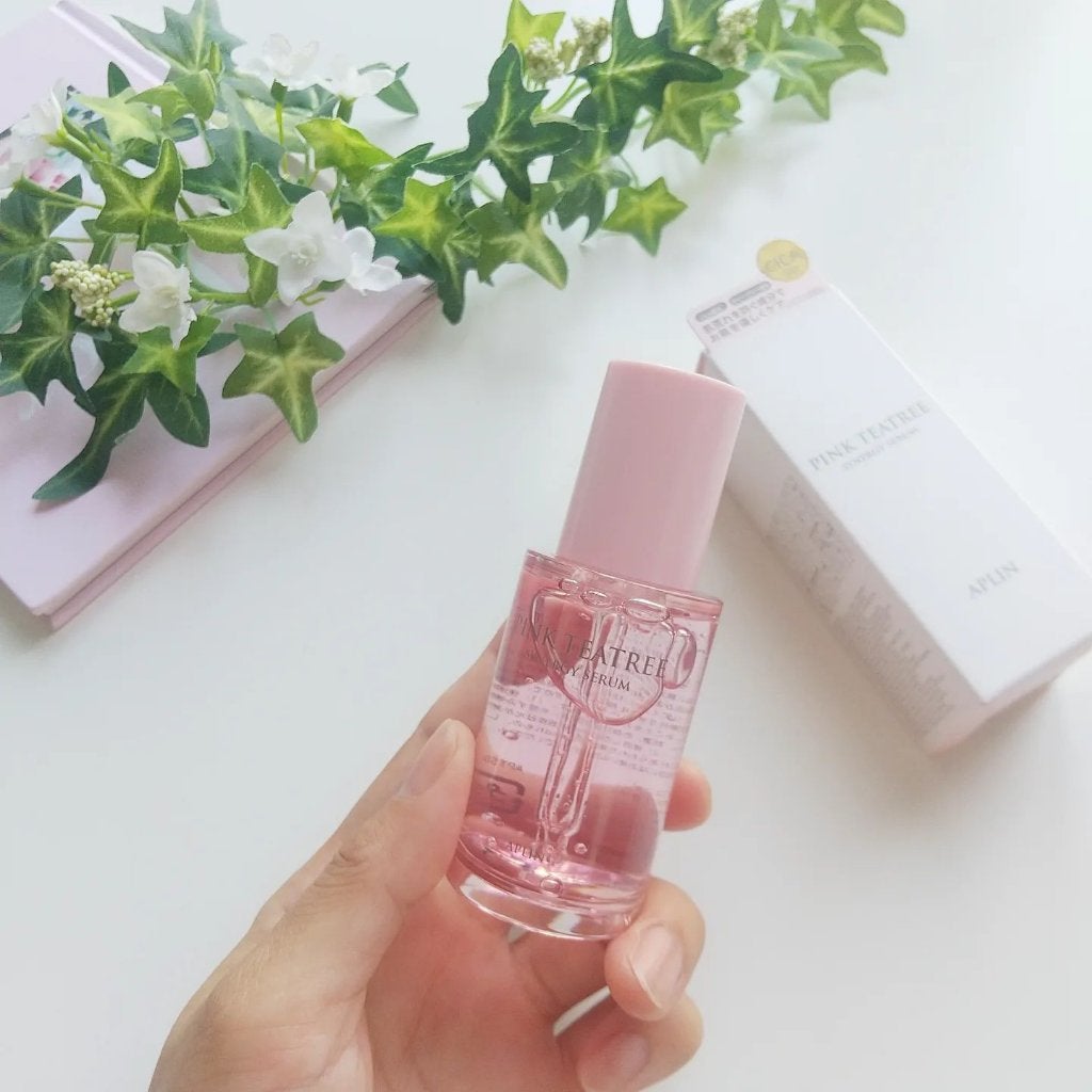 ピンクティーツリーシナジーセラム/APLIN/美容液を使ったクチコミ(6枚目)