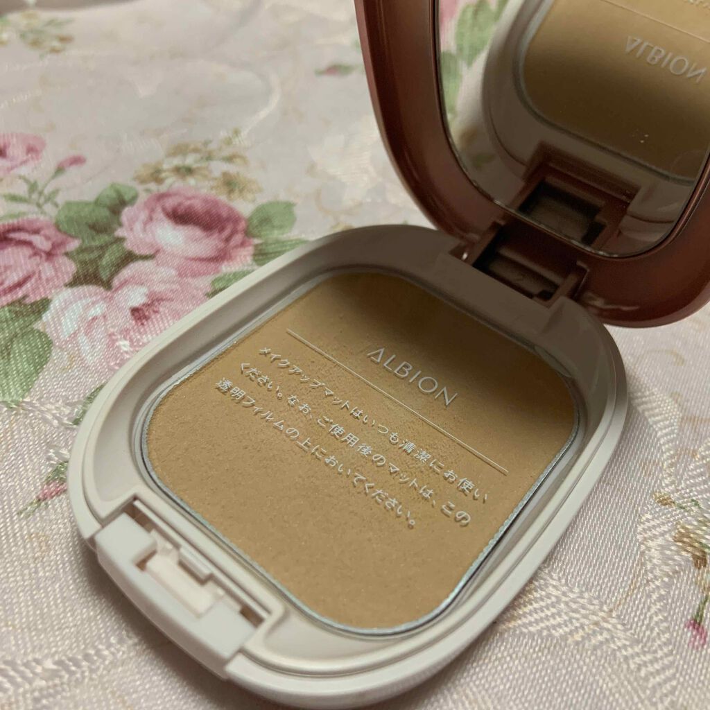 アルビオン パウダレスト/ALBION/パウダーファンデーションを使ったクチコミ(3枚目)