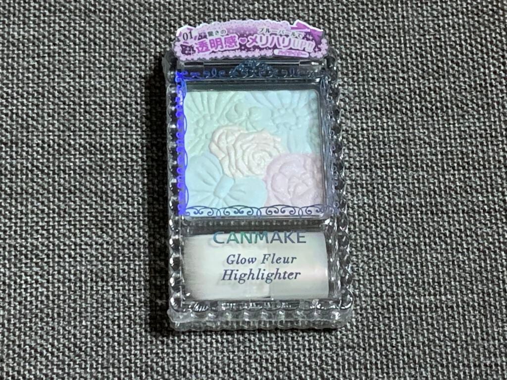 グロウフルールハイライター/キャンメイク/パウダーハイライトを使ったクチコミ(1枚目)