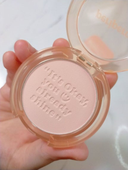 ピュア ブラッシュド サンシャイン チーク/PERIPERA/パウダーチークを使ったクチコミ(2枚目)