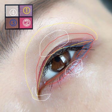 アイカラーレーション/LUNASOL/アイシャドウパレットを使ったクチコミ（2枚目）