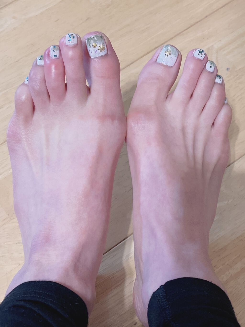 ITGグリッターネイル/DAISO/マニキュアを使ったクチコミ（3枚目）