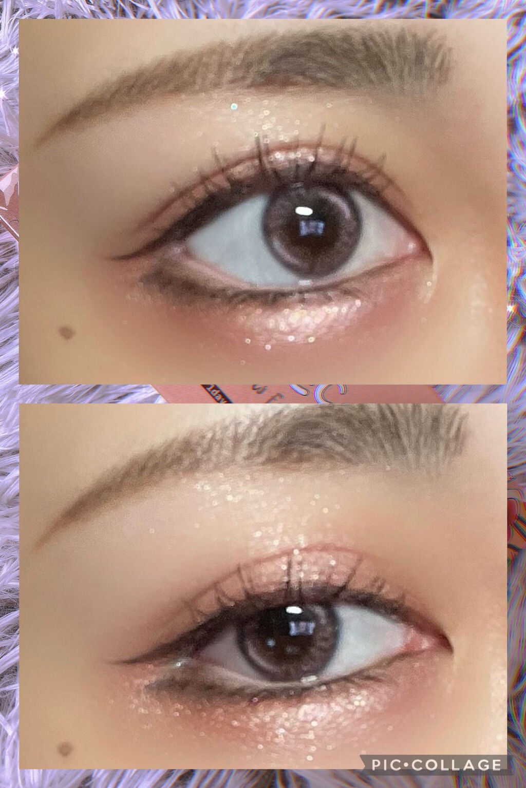 Petit Pechy Oneday GLOW EDITION/Torico Eye./カラーコンタクトレンズを使ったクチコミ(4枚目)