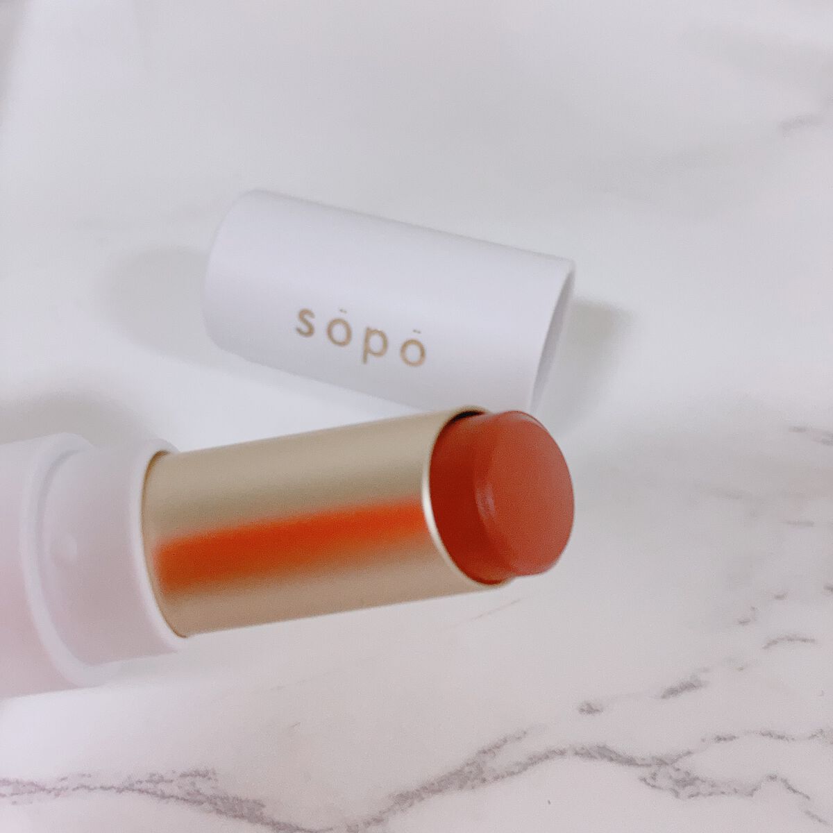 リップスティック/sopo/口紅を使ったクチコミ（3枚目）