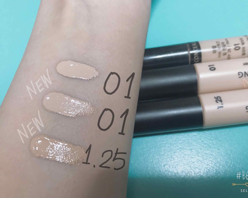 カバーパーフェクション チップコンシーラー/the SAEM/リキッドコンシーラーを使ったクチコミ（2枚目）