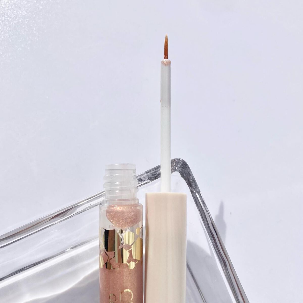 グロウリキッドライナー/CEZANNE/リキッドアイライナーを使ったクチコミ(4枚目)