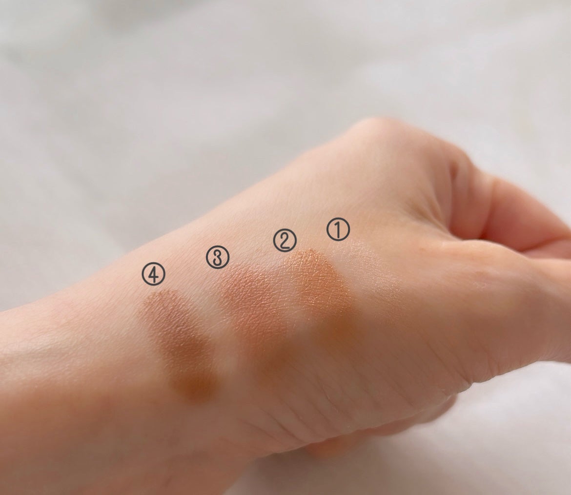 シルキースフレアイズ/キャンメイク/アイシャドウパレットを使ったクチコミ(3枚目)