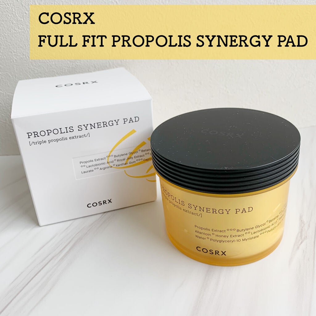 フルフィットプロポリスシナジーパッド/COSRX/トナーパッドを使ったクチコミ(1枚目)