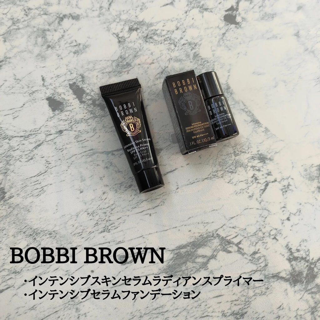インテンシブ セラム ファンデーション/BOBBI BROWN/リキッドファンデーションを使ったクチコミ（1枚目）