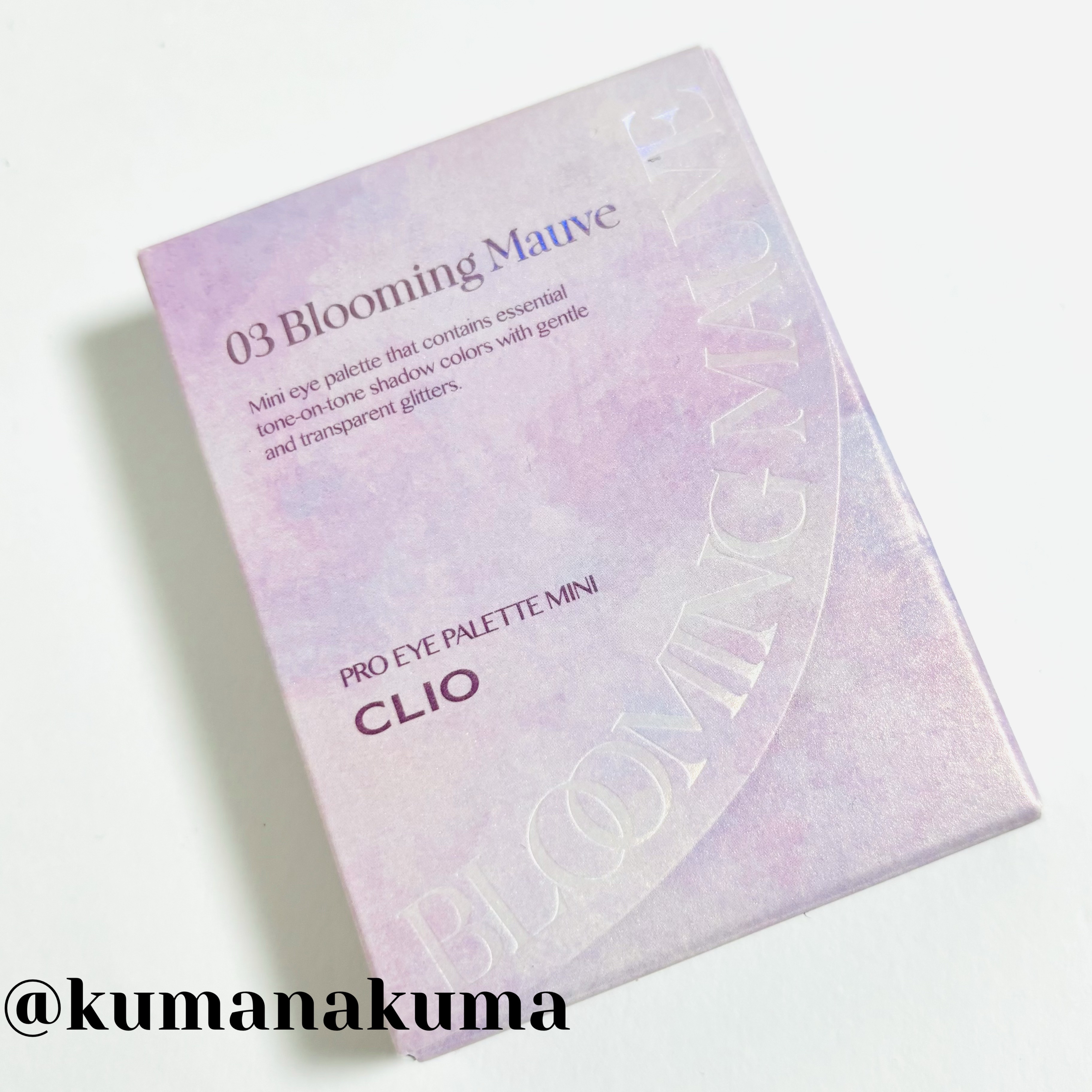 プロ アイパレット ミニ/CLIO/アイシャドウパレットを使ったクチコミ（3枚目）