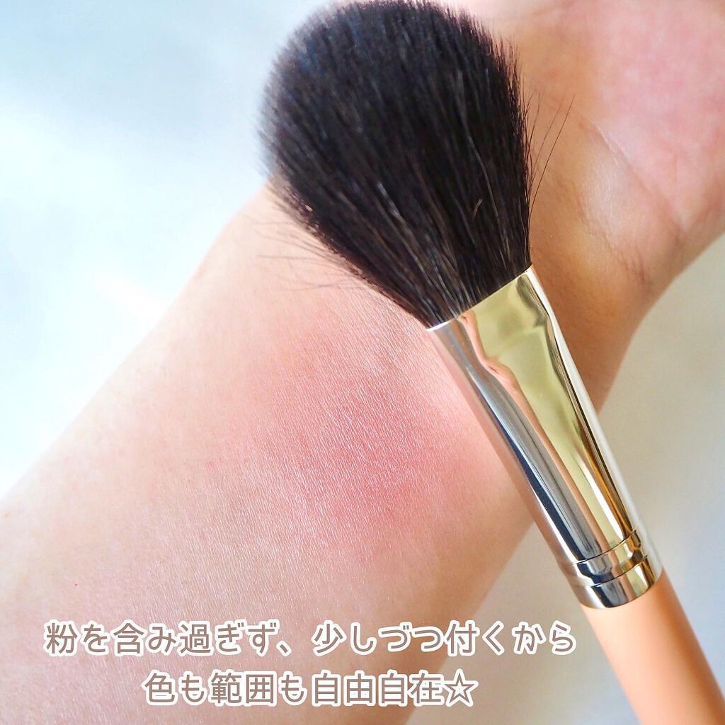 157 ライトタッチ ブラッシュ ブラシ/THE TOOL LAB/メイクブラシを使ったクチコミ(3枚目)
