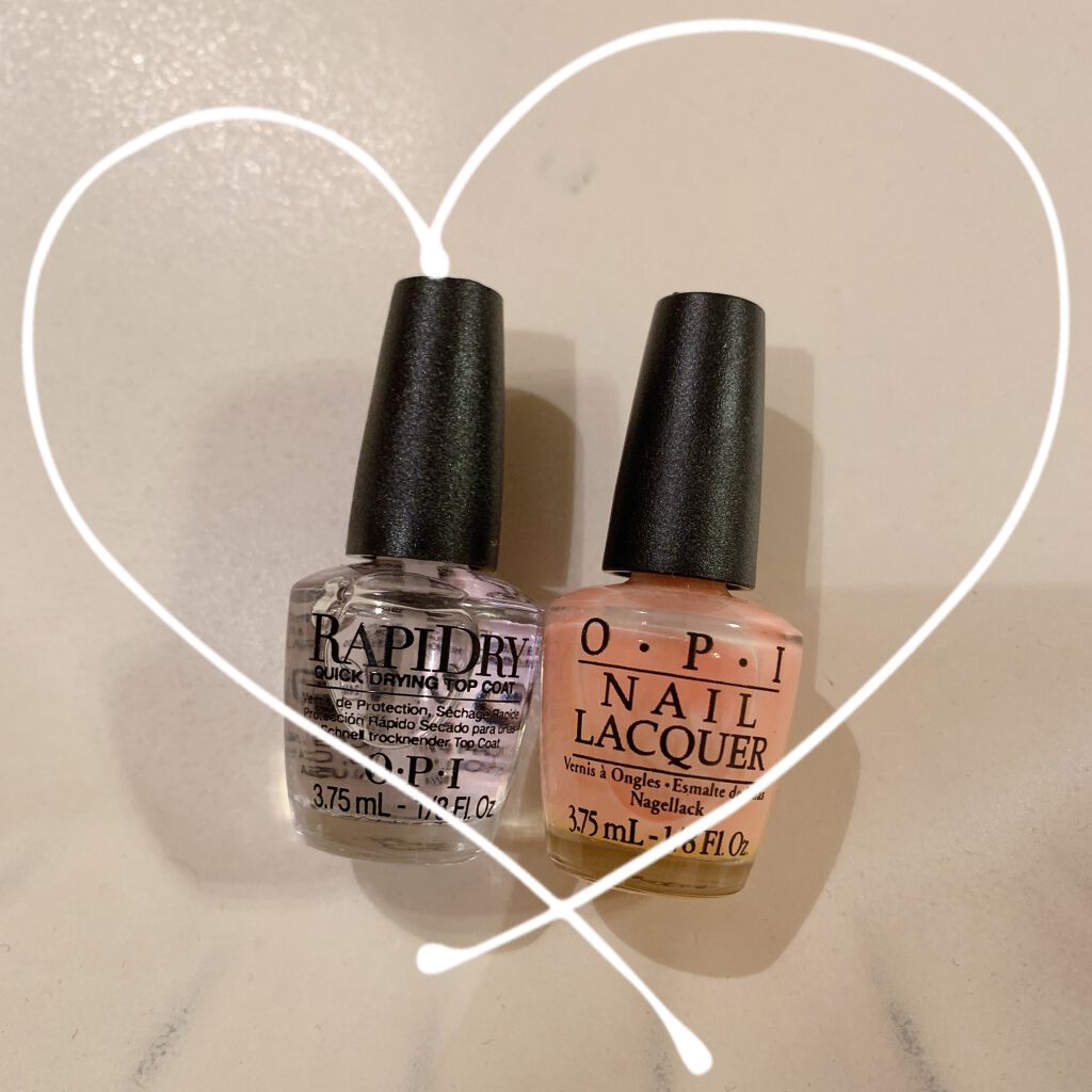 トップコート/O・P・I/ネイルトップコートを使ったクチコミ（1枚目）