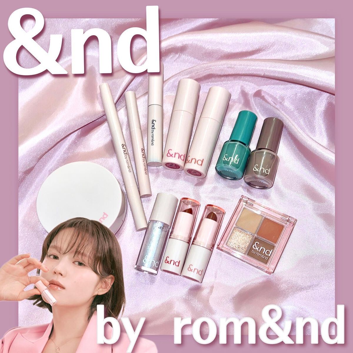 アンドバイロムアンド グラッシーボムティント/&nd by rom&nd/リップティントを使ったクチコミ(1枚目)