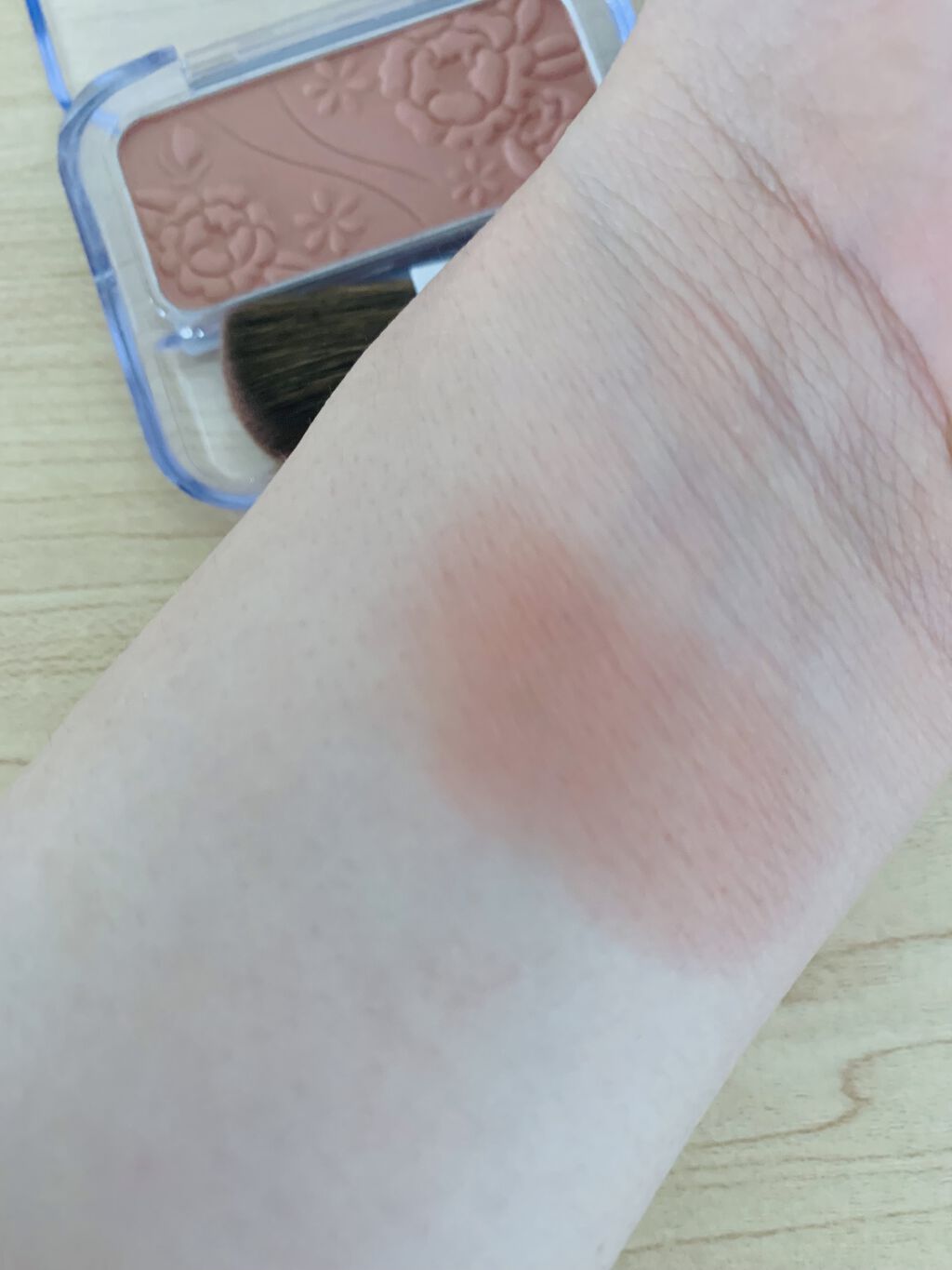 ナチュラル チークN/CEZANNE/パウダーチークを使ったクチコミ（2枚目）