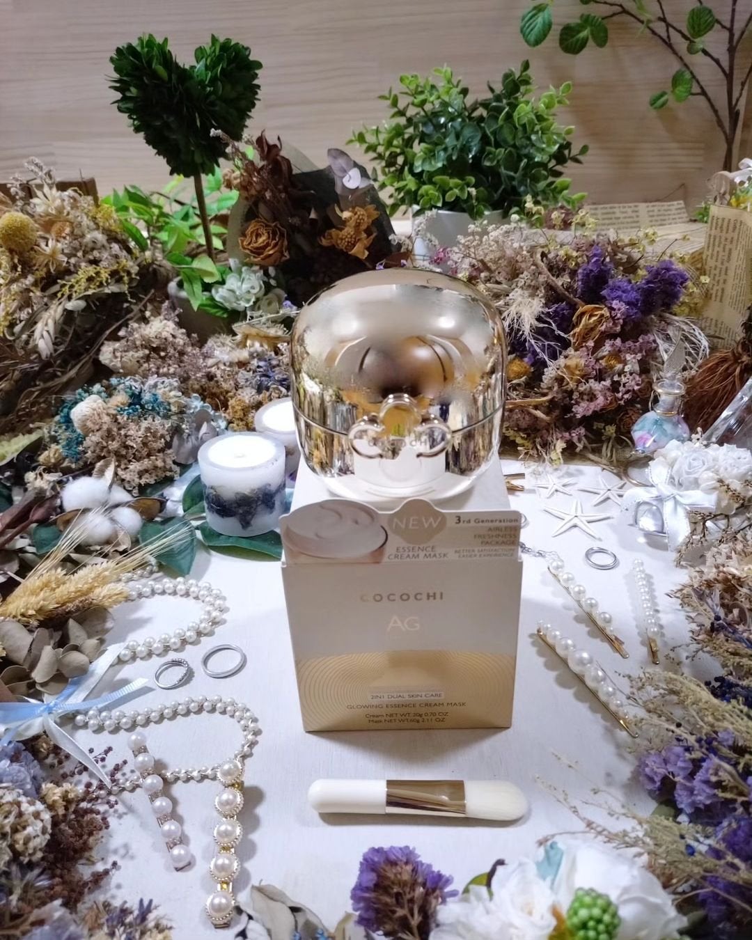 ココチ エージー グローイング エッセンス クリーム マスク/COCOCHI/フェイスクリームを使ったクチコミ(1枚目)