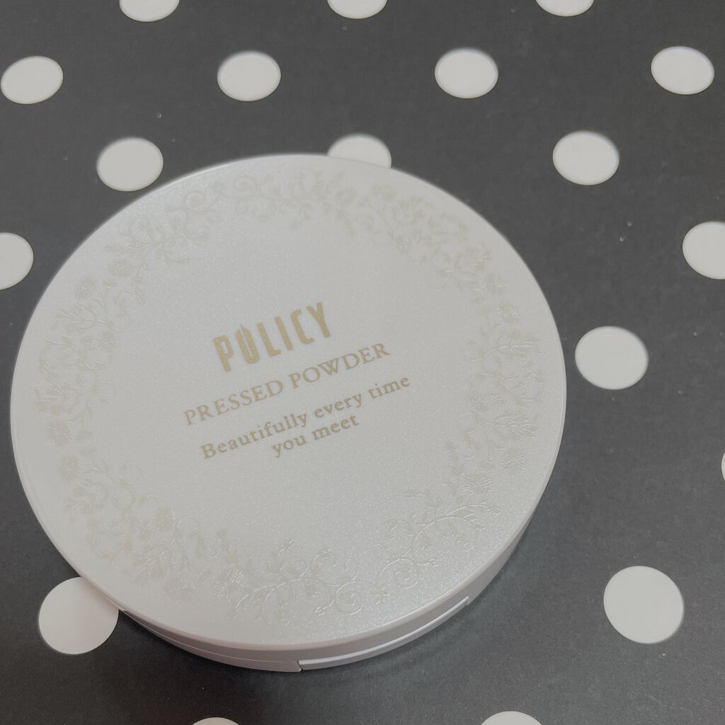 ポリシー化粧品 プレストパウダーのクチコミ「POLICY
♡プレストパウダー♡
⁡
～素肌感あふれる透明美のヴェールで包む6色フェイスパウ.....」（2枚目）