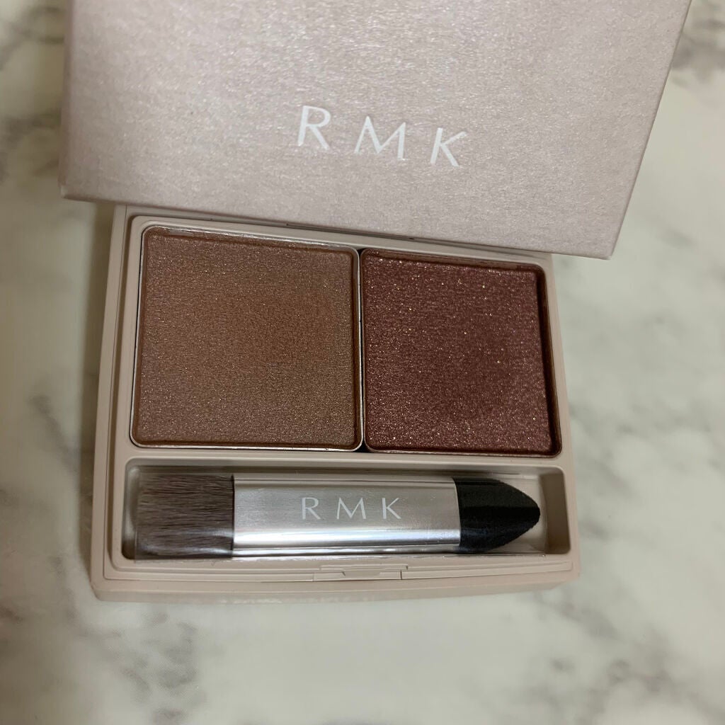 スプリングブレイズ デュオアイシャドウ/RMK/アイシャドウパレットを使ったクチコミ(1枚目)