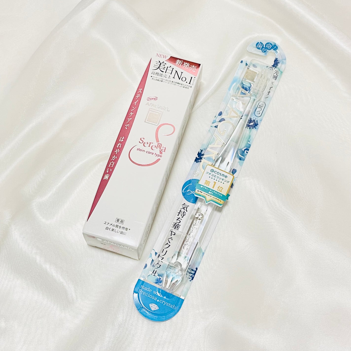 アパガードクリスタル歯ブラシ/アパガード/歯ブラシを使ったクチコミ(1枚目)