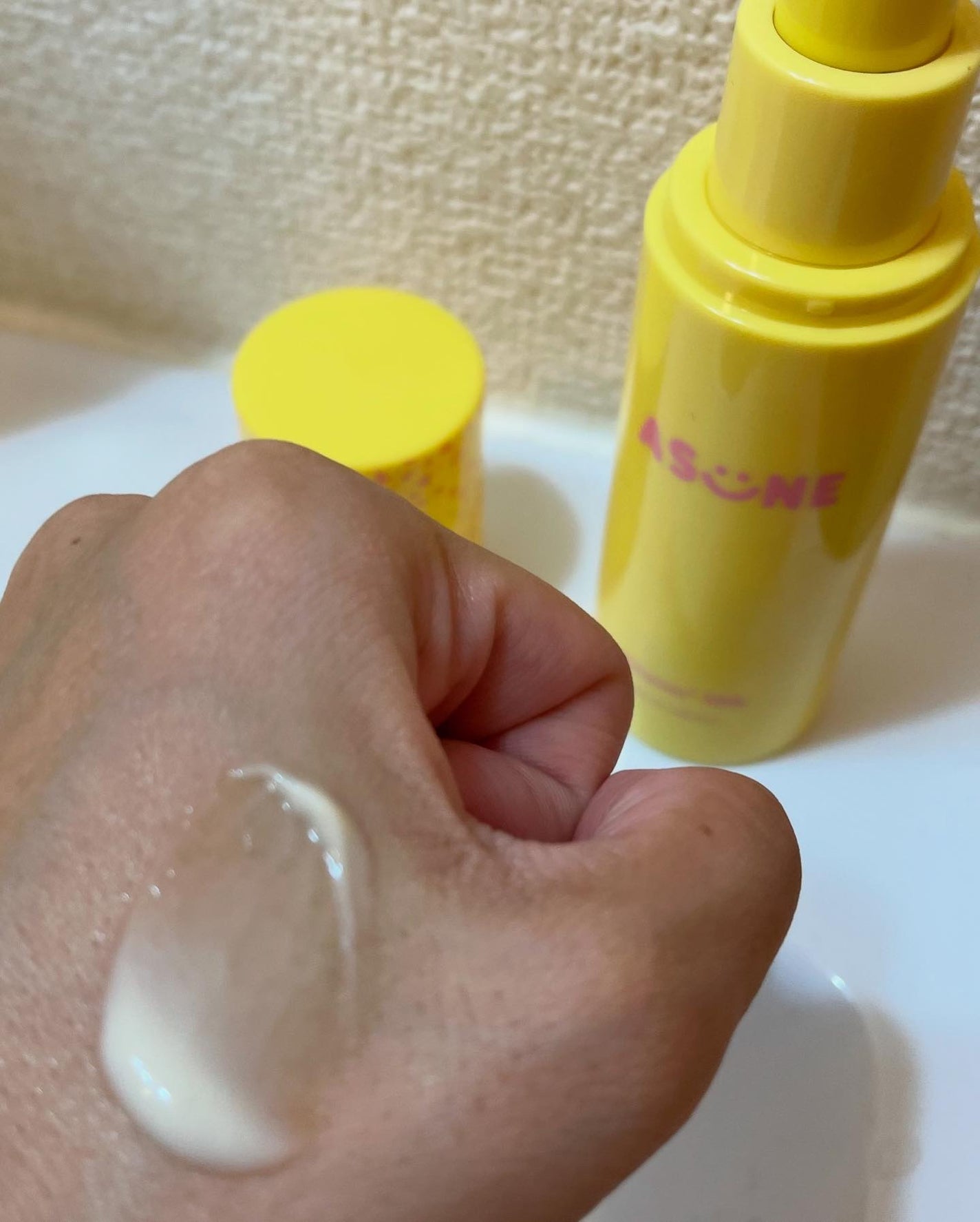 ビタミンミルク/ASUNE /乳液を使ったクチコミ(3枚目)