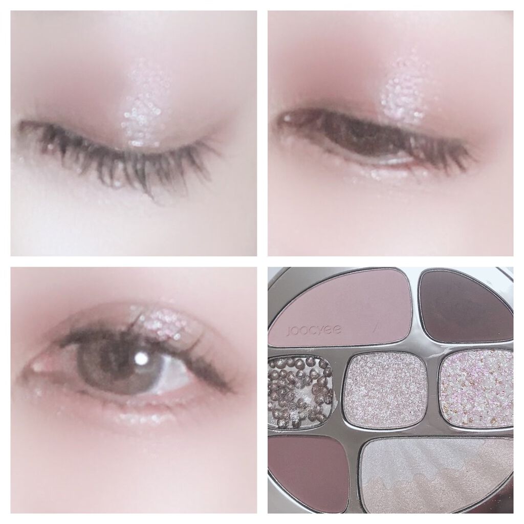 貝殻マルチパレット/Joocyee/アイシャドウパレットを使ったクチコミ(3枚目)