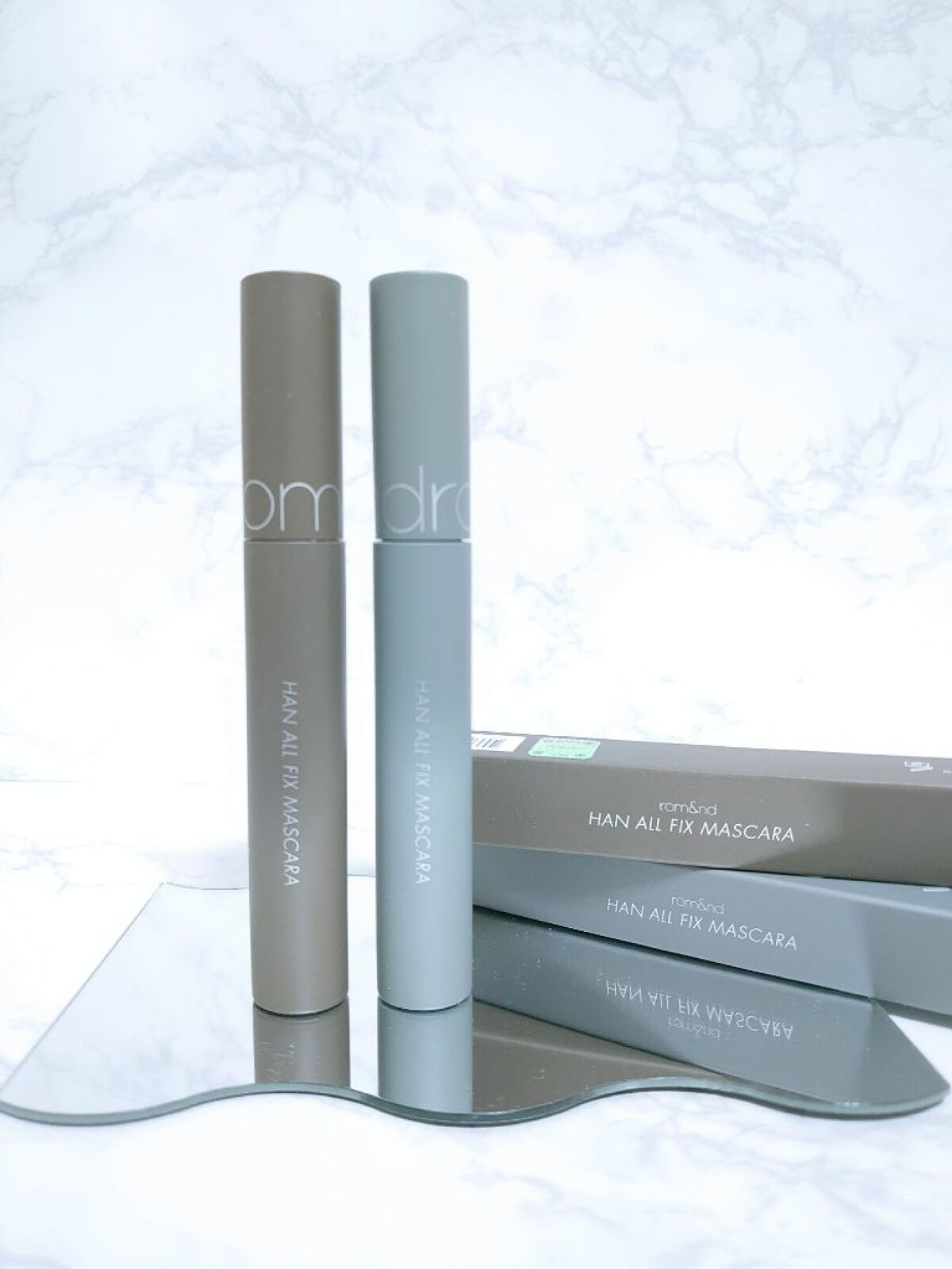 ハンオールフィックスマスカラ/rom&nd/マスカラを使ったクチコミ（1枚目）