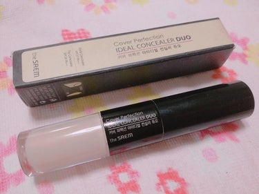 【the SAEM】
cover perfection
IDEAL CONCEALER DUO #01 clear beige

スティックとリキッドの2typeです🐰

♢スティックタイプ SPF27