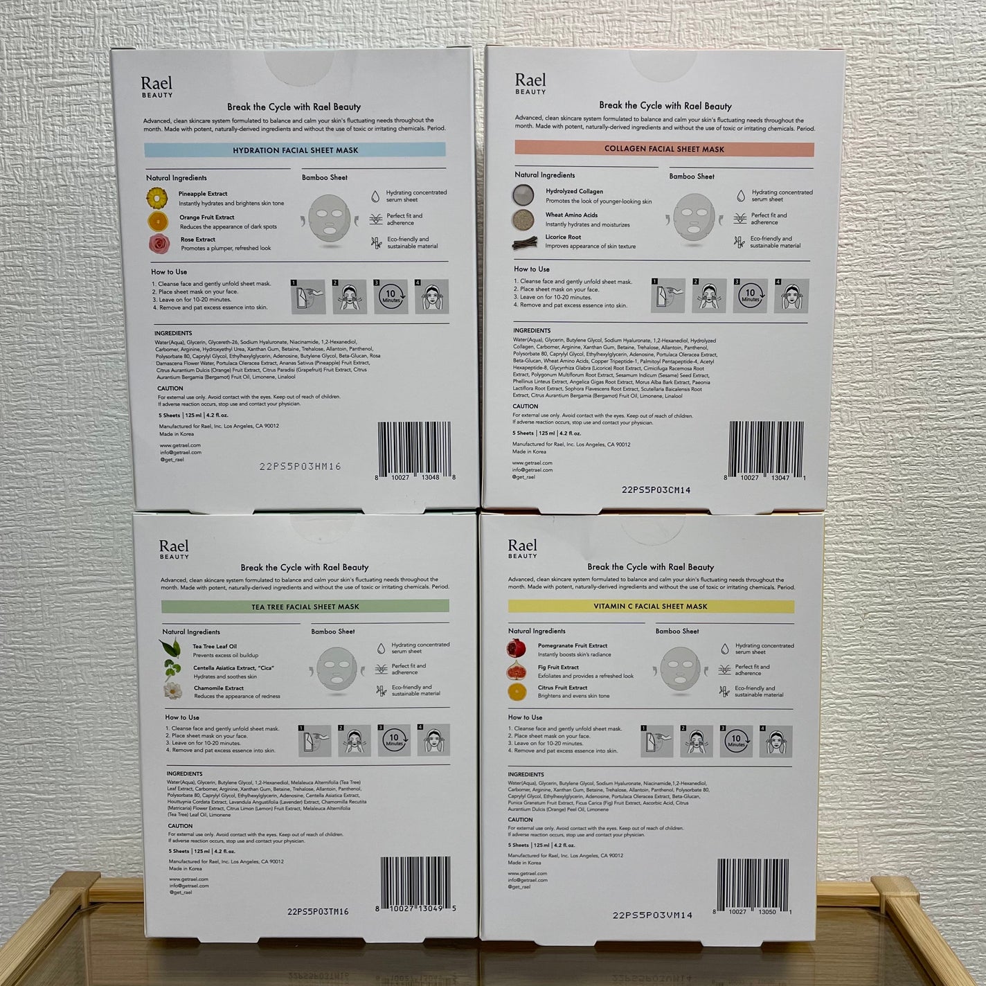 フェイスマスクスキンケア/Rael/シートマスク・パックを使ったクチコミ(2枚目)
