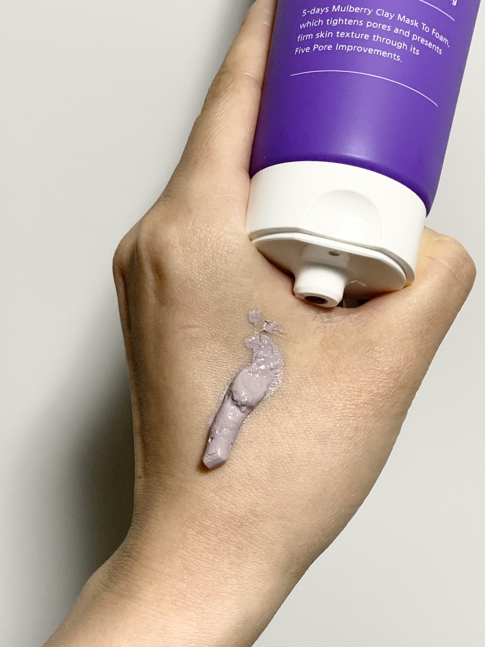 マルベリー5重 ポア タイトニングクレイマスクトゥフォーム/rooTree/洗い流すパック・マスクを使ったクチコミ（2枚目）