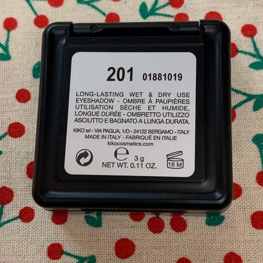 ウォーターアイシャドウ/KIKO/単色アイシャドウを使ったクチコミ(4枚目)