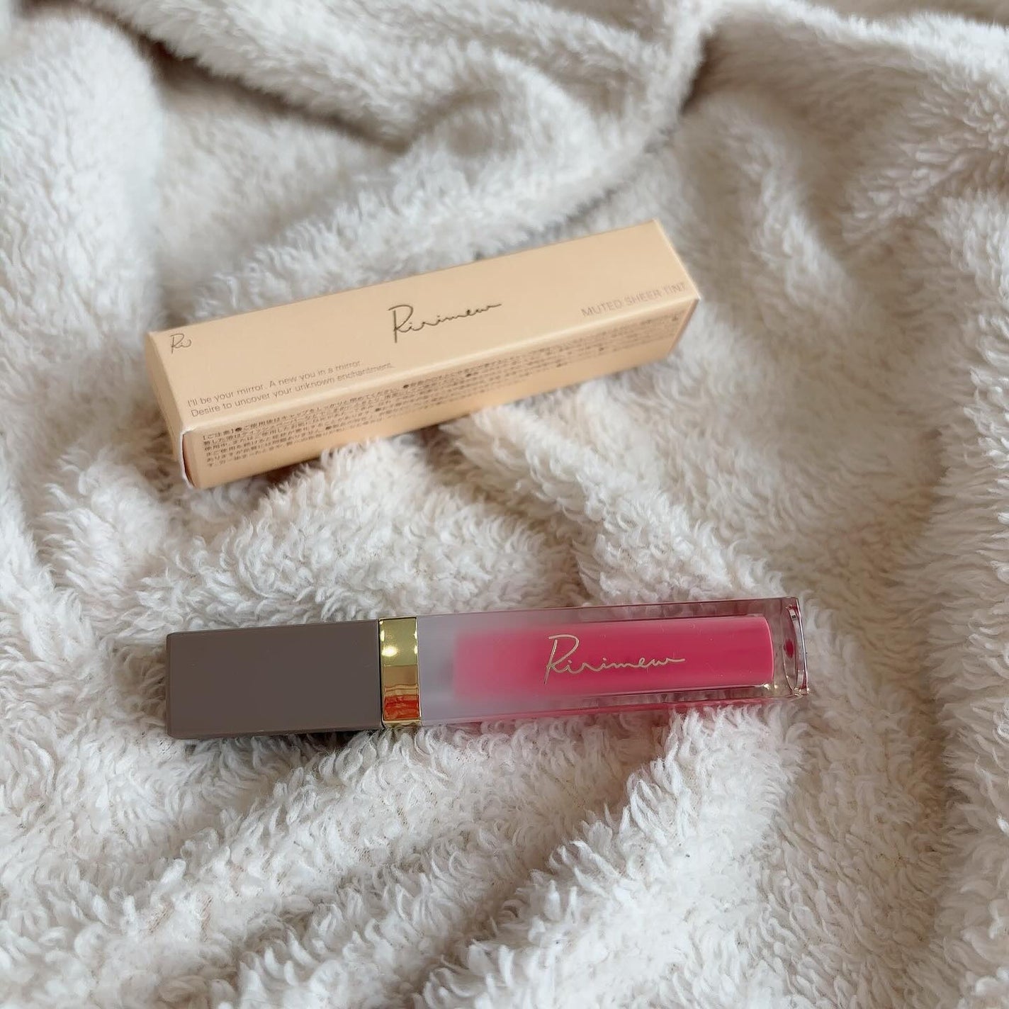 ミューテッドシアーティント/Ririmew/リップティントを使ったクチコミ(1枚目)