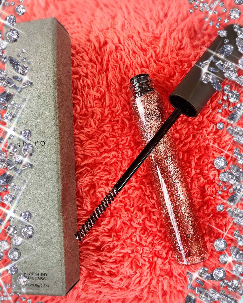 アロエ シャイニーマスカラ/SHIRO/マスカラを使ったクチコミ(1枚目)