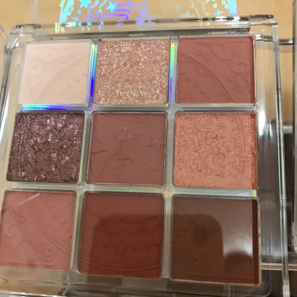 クォーツ 9色アイシャドウパレット(ドリームランドアイシャドウ)/ZEESEA/アイシャドウパレットを使ったクチコミ（3枚目）
