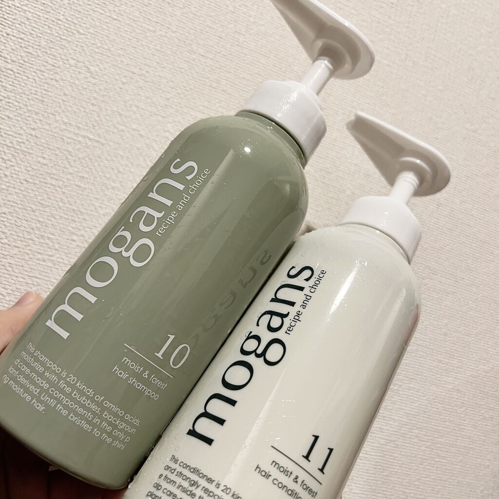 ノンシリコン アミノ酸シャンプー／コンディショナー (モイスト＆フォレスト) シャンプー/MOGANS/市販シャンプーを使ったクチコミ（1枚目）