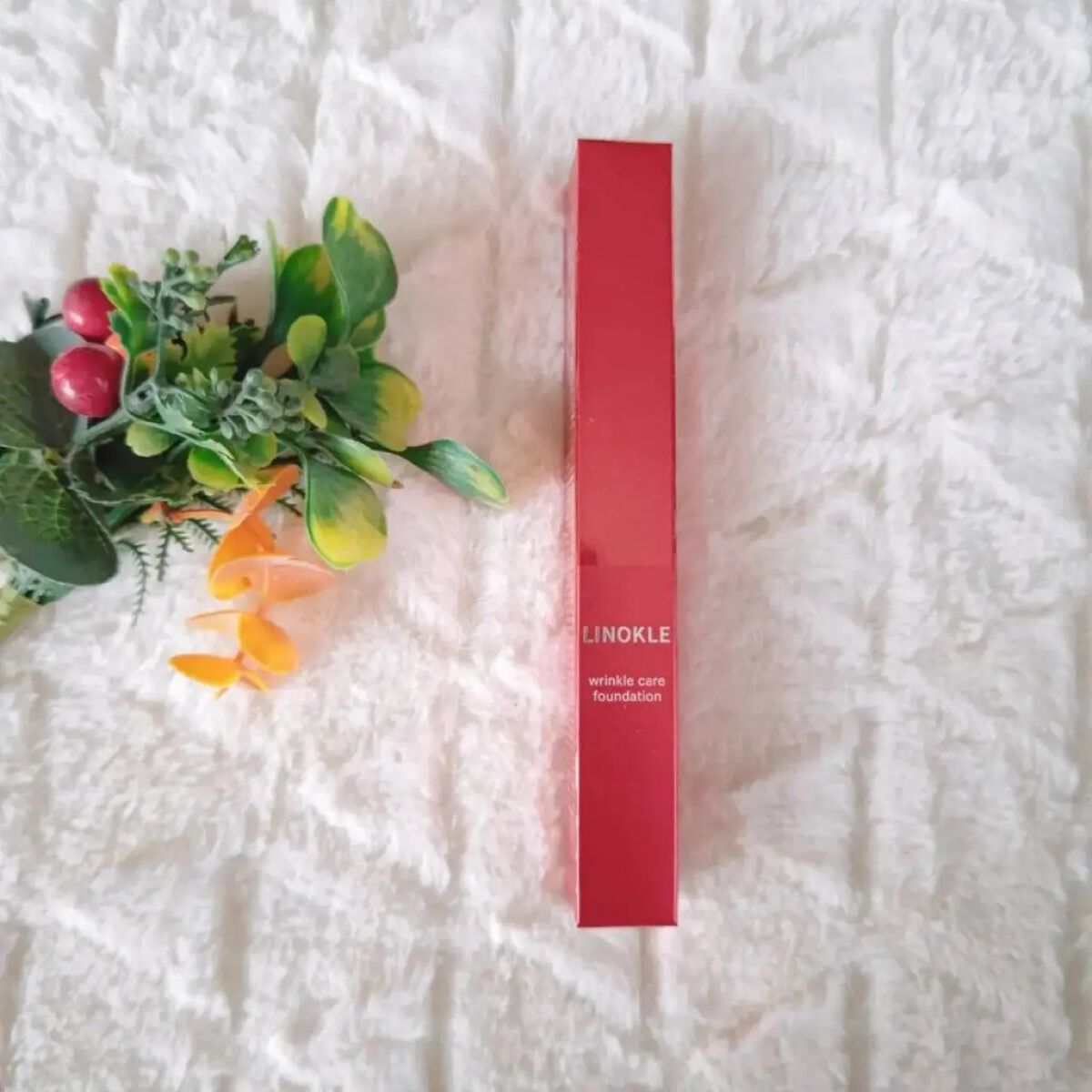 LINOKLE リンクルケアファンデーション/さくらの森/BBクリームを使ったクチコミ（2枚目）