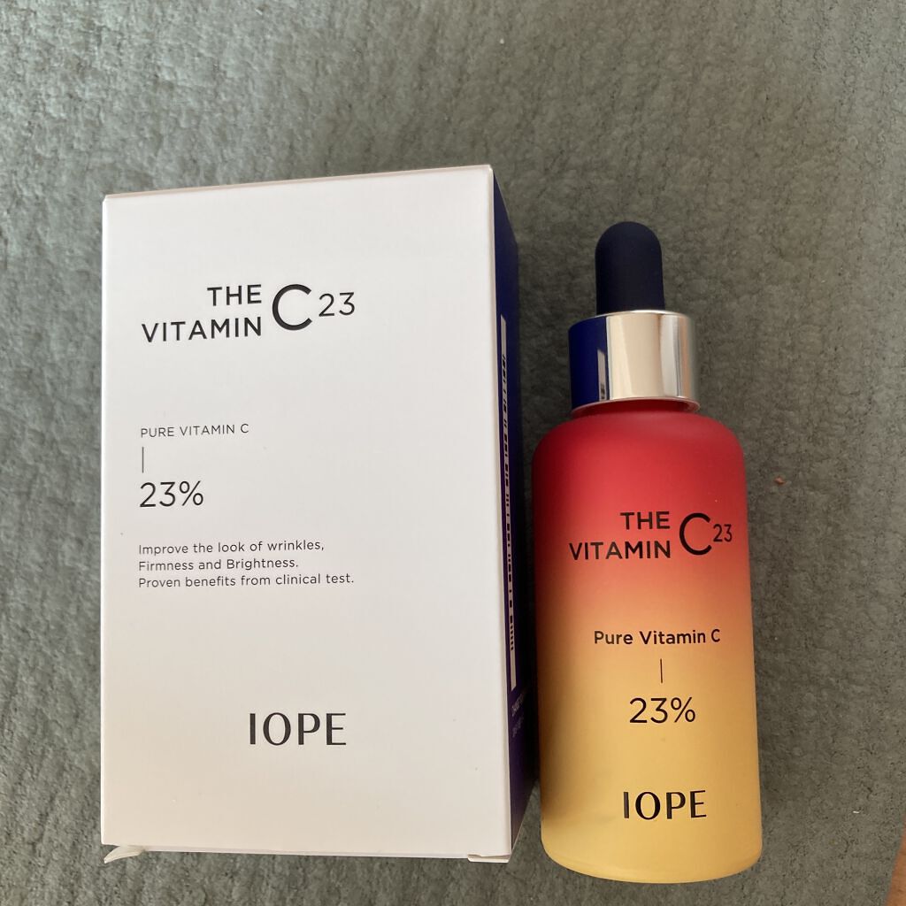 ザビタミンC23/IOPE/美容液を使ったクチコミ（1枚目）