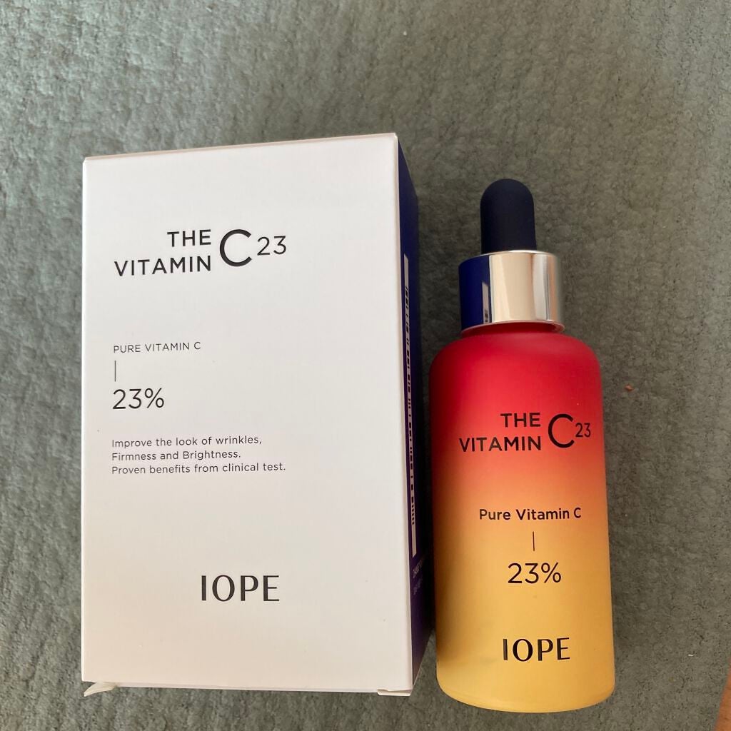 ザビタミンC23/IOPE/美容液を使ったクチコミ(4枚目)