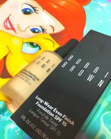 BOBBI BROWN ロングウェア イーブンフィニッシュ ファンデーション SPF 15のクチコミ「🧡ボビイブラウン
     ロングウェア
     イーブンフィニッシュファンデーション
  .....」（1枚目）