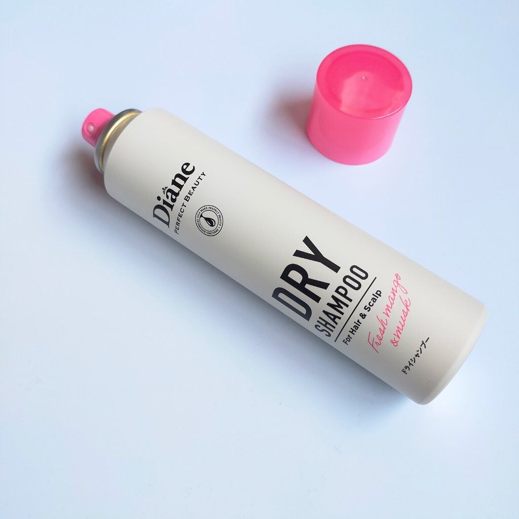 パーフェクトビューティー ドライシャンプー フレッシュマンゴー&ムスクの香り/ダイアン/ドライシャンプーを使ったクチコミ(2枚目)