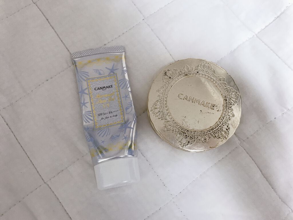 【旧品】マシュマロフィニッシュパウダー/キャンメイク/プレストパウダーを使ったクチコミ（2枚目）